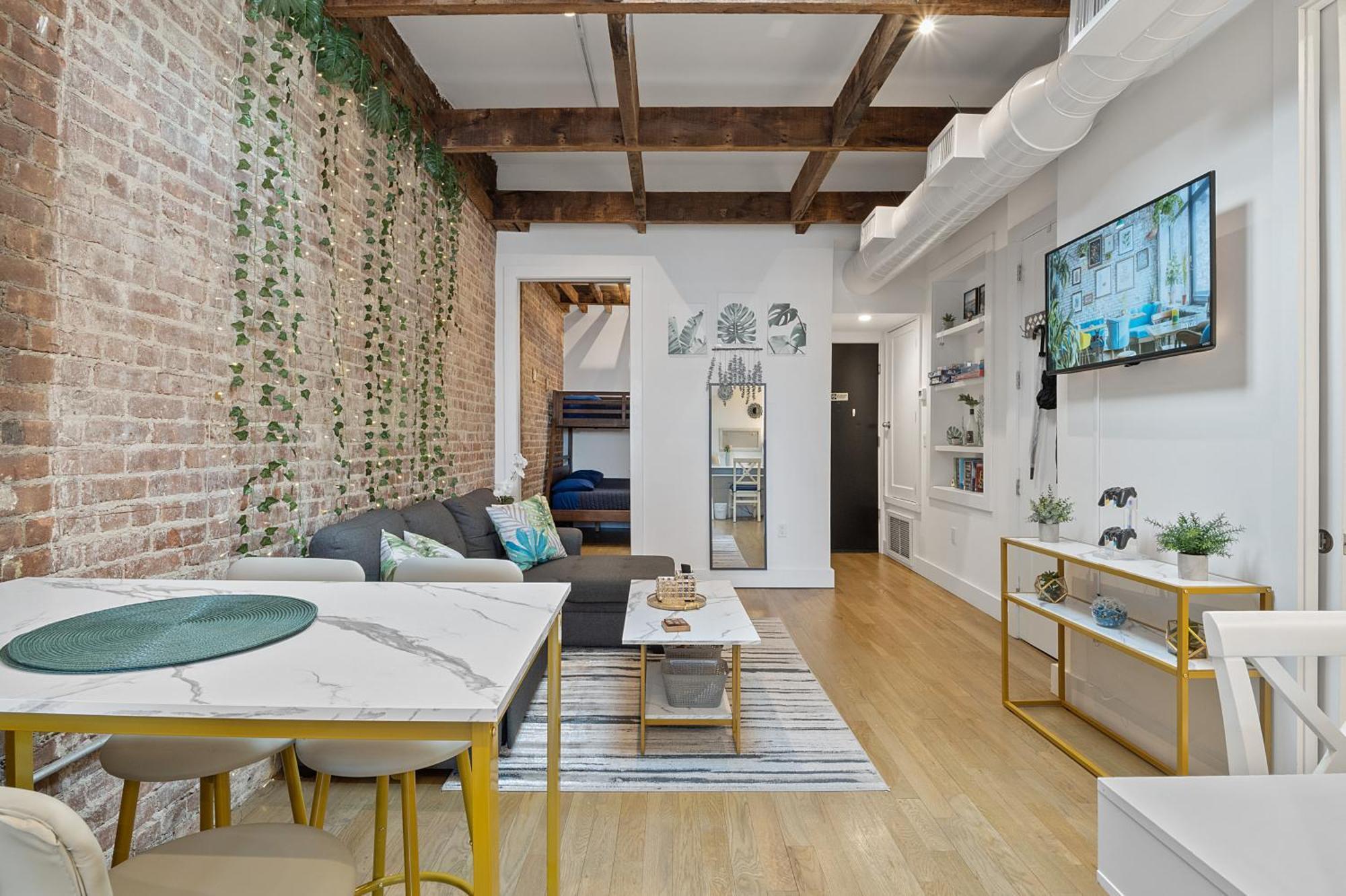 הובוקן Chic Penthouse 15 Minutes From Nyc - Bus Stop At Doorstep מראה חיצוני תמונה